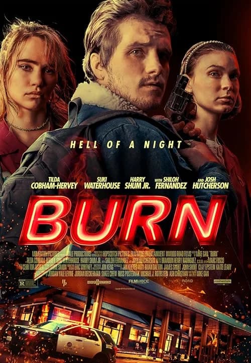 Burn film posteri