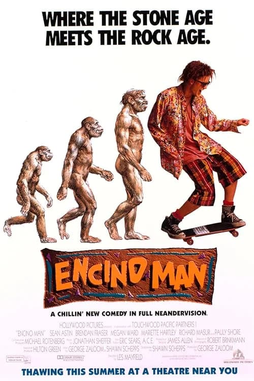 Encino Man film posteri
