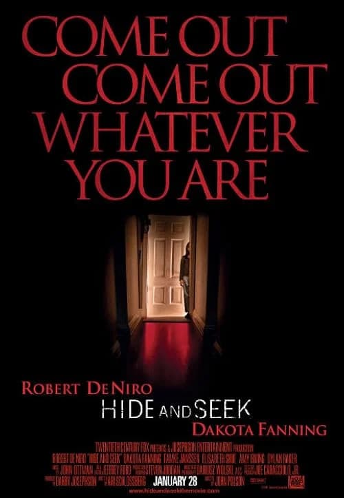 Hide and Seek film posteri