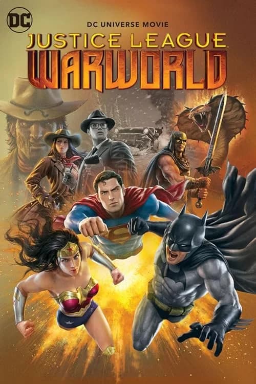 Justice League: Warworld film posteri