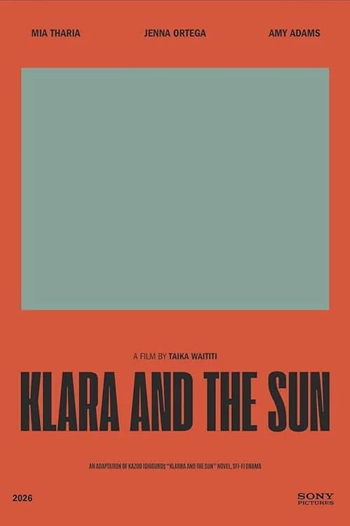 Klara and the Sun film posteri