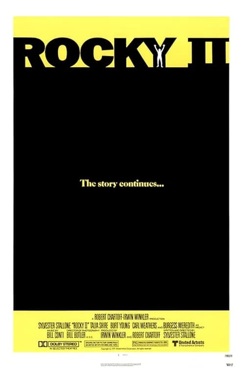 Rocky II film posteri