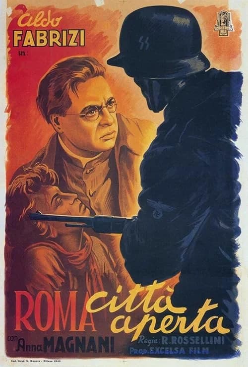Rome, Open City film posteri